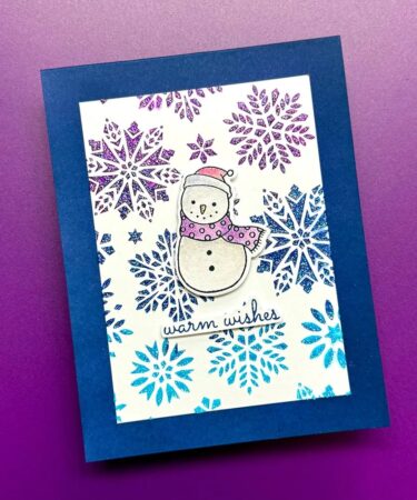 Alternative view of Ranger • Simon Hurley Create. Stencil Dazzling Snowflakes