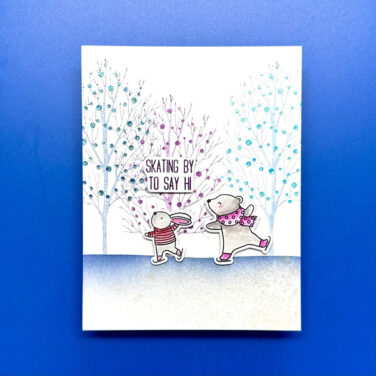 Alternative view of Ranger • Simon Hurley Create. Stamp & Stencil Set Ethereal Trees