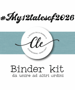 MY 12 TALES OF 2026- ABBONAMENTO MENSILE BINDER KIT DA UNIRE AD ALTRI ORDINI