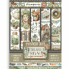 STAMPERIA -  Washi pad 8 sheets A5 Herbarium Silvae