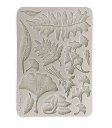 STAMPERIA -  Stampo in silicone A5 Herbarium Silvae Botanical Leaf Collection