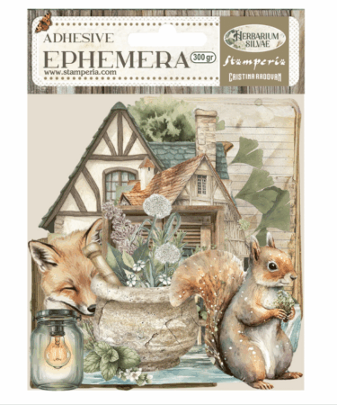 STAMPERIA -  Ephemera - Herbarium Silvae