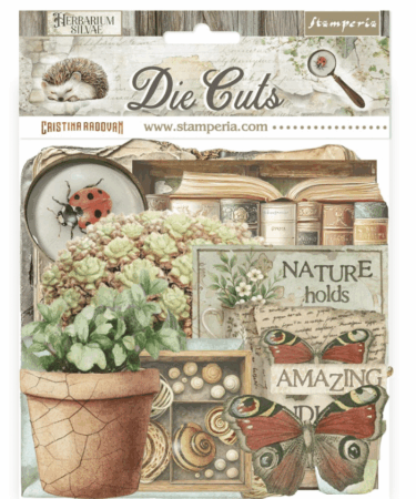 STAMPERIA -  Die cuts assortite Herbarium Silvae