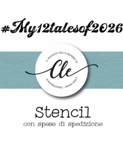 MY 12 TALES OF 2026 ABBONAMENTO MENSILE STENCIL CON SPESE DI SPEDIZIONE