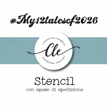 MY 12 TALES OF 2026 ABBONAMENTO MENSILE STENCIL CON SPESE DI SPEDIZIONE