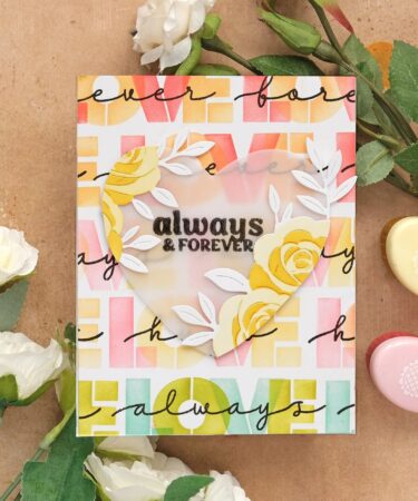 Alternative view of WAFFLE FLOWER - Overlapping Love Additions Stamp Set