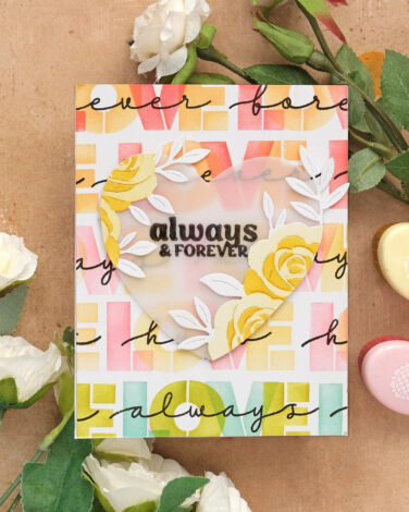 Alternative view of WAFFLE FLOWER - Overlapping Love Additions Stamp Set