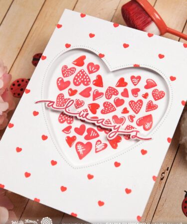 Alternative view of WAFFLE FLOWER - Overlapping Love Additions Matching Die