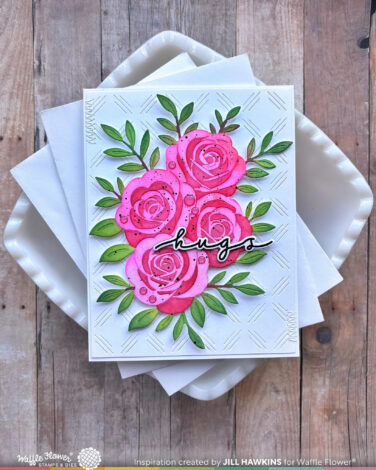 Alternative view of WAFFLE FLOWER - Rose Bouquet Die