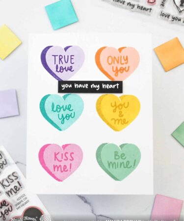 Alternative view of WAFFLE FLOWER - Shape of My Heart Stamp Set