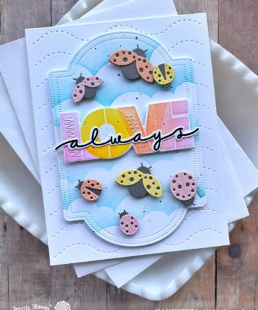 Alternative view of WAFFLE FLOWER - Nesting Piercing Classic Labels Die