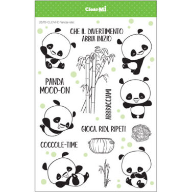 IMPRONTE D'AUTORE - set di timbri -   Panda-stic