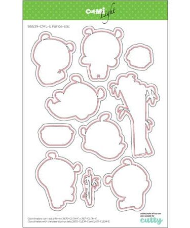 IMPRONTE D'AUTORE - set di fustelle - Panda-stic