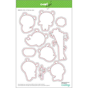 IMPRONTE D'AUTORE - set di fustelle - Panda-stic