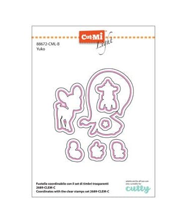 IMPRONTE D'AUTORE - set di fustelle - OH Yuko