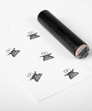 Alexandra Renke -timbrino  'Mini Schreibmaschine 1' 