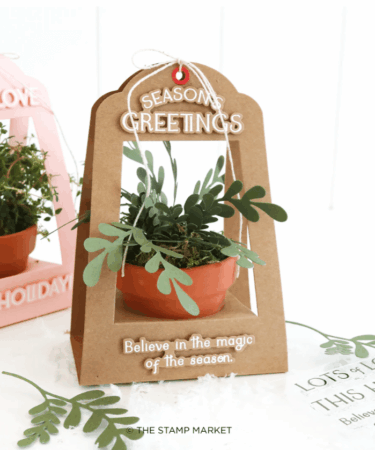 Alternative view of THE STAMP MARKET - PLANT HOLDER DIE