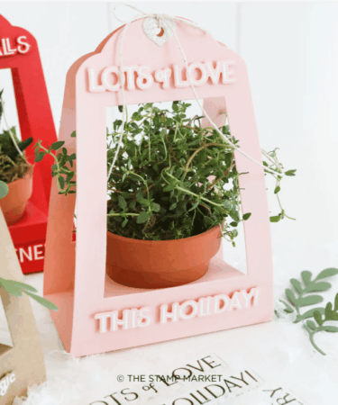 Alternative view of THE STAMP MARKET - JOY & GREENERY STAMP