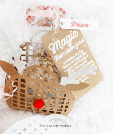 Alternative view of THE STAMP MARKET - SCALLOPED EDGE TAG DIES