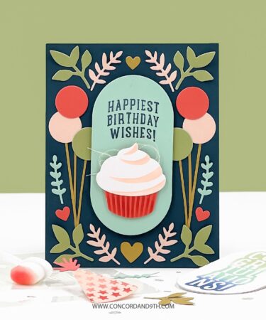 Alternative view of Concord & 9th - Celebrate You Stencil Pack (2 qty; 4.75 x 6)