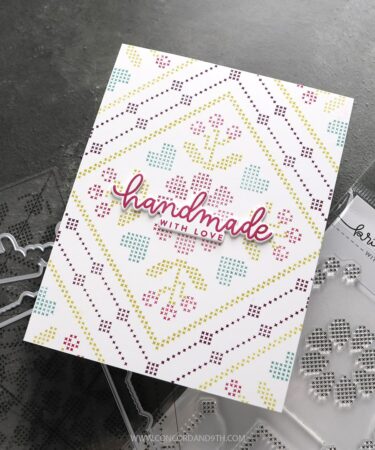 Alternative view of Concord & 9th - Kristina Werner - Handmade With Love Dies