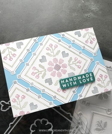 Alternative view of Concord & 9th - Kristina Werner - Handmade With Love Stamp Set (6 x 8)
