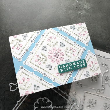 Alternative view of Concord & 9th - Kristina Werner - Handmade With Love Stamp Set (6 x 8)