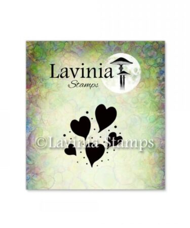 LAVINIA STAMP -  Group of Hearts Mini Stamp