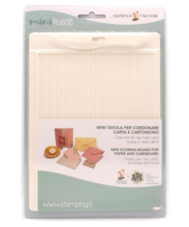 IMPRONTE D'AUTORE - Mini Plissé TAVOLA PER CORDONARE