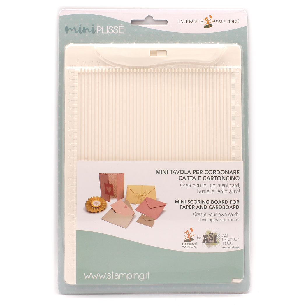 IMPRONTE D'AUTORE - Mini Plissé TAVOLA PER CORDONARE