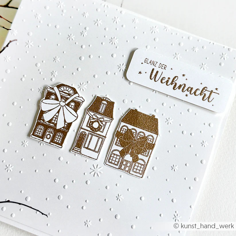 Alexandra Renke - Embossing Folder 'Zarter Flockentanz' (IN ARRIVO) - immagine 2