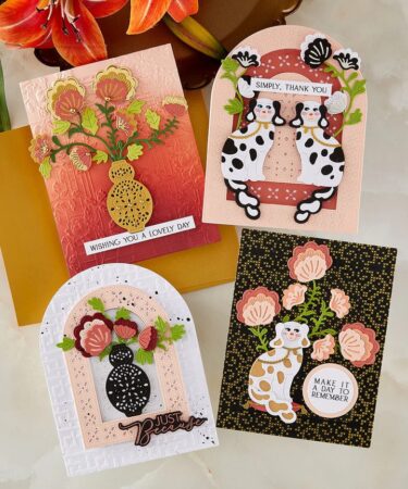 Alternative view of Spellbinders - Collezione Regal Reflection - Dies, 3D Folder and Stamp Bundle