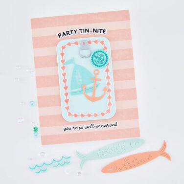 Alternative view of Hero Arts - Collezione Packed With Love  Wide Stripe Bold Print Cling Rubber Stamp