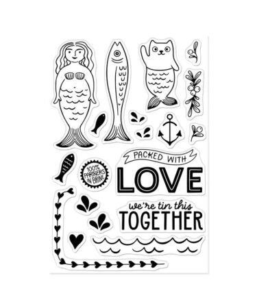 Alternative view of Hero Arts - Collezione Packed With Love -Partners In Brine Clear Stamp Set