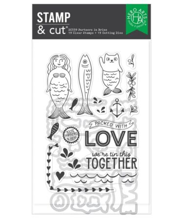 Hero Arts - Collezione Packed With Love  Partners In Brine Stamp & Cut Set