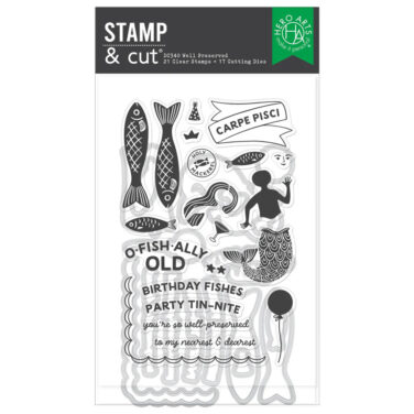 Hero Arts - Collezione Packed With Love Well Preserved Stamp & Cut Set