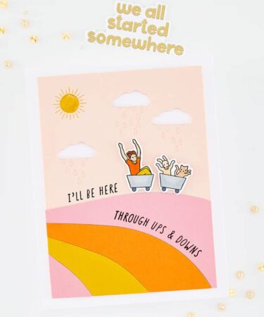 Alternative view of Hero Arts - Collezione What A Ride  We All Started Somewhere Stamp & Cut Set