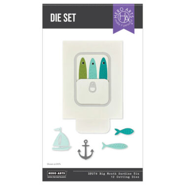 Hero Arts - Collezione Packed With Love - Big Mouth Sardine Die Set