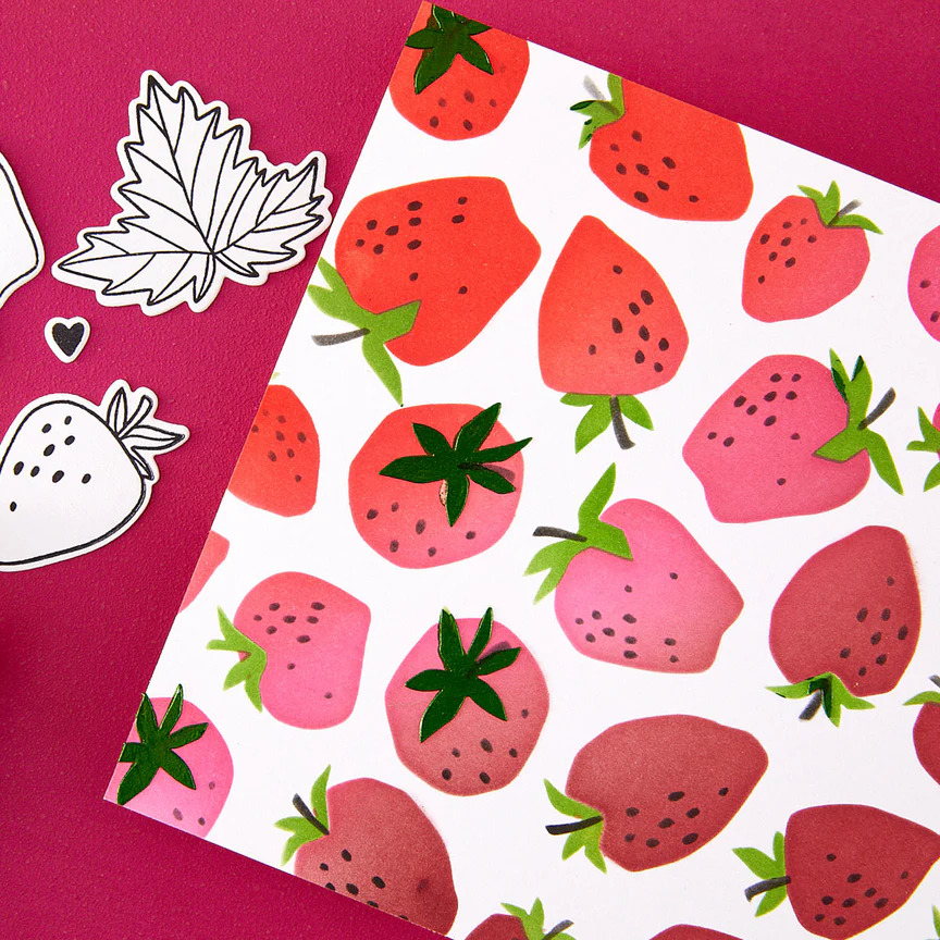 Simon Hurley - Ranger - Very Berry Stencil - immagine 2