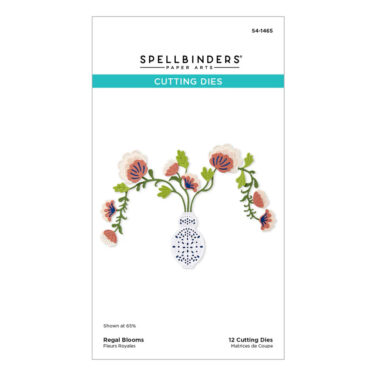 Spellbinders - Collezione Regal Reflection -Regal Blooms Etched Dies