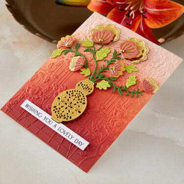 Alternative view of Spellbinders - Collezione Regal Reflection  -Regal Blooms Etched Dies
