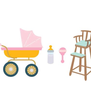 Spellbinders-  Say Cheese Classic Pooh Baby with Simple Stories - Baby Accessories Etched Dies