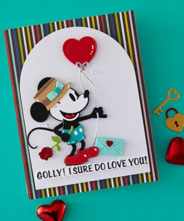 Alternative view of Spellbinders- Collezione Classic Mouse Love-  Etched Dies