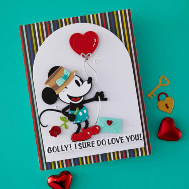Alternative view of Spellbinders- Collezione Classic Mouse Love-  Etched Dies