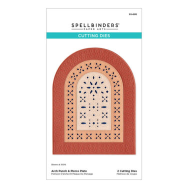 Spellbinders- Collezione Regal Reflection -Arch Punch & Pierce Plate Etched Dies