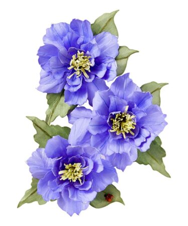 Alternative view of Spellbinders - The Poet's Garden by Susan Tierney-Cockburn  -Clematis Poet Etched Dies