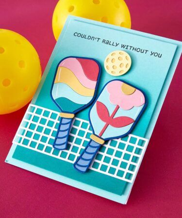 Alternative view of Spellbinders - Collezione This is Life - Born to Dink Clear Stamp & Die Set