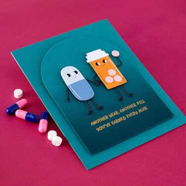 Alternative view of Spellbinders - Collezione This is Life - Favorite Side Effect Clear Stamp & Die Set