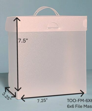 Alternative view of Spellbinders - The Organized Option - TOO 6 x 6" File Master with 5 Flip Flap Pockets