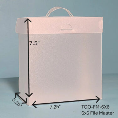 Alternative view of Spellbinders - The Organized Option - TOO 6 x 6" File Master with 5 Flip Flap Pockets